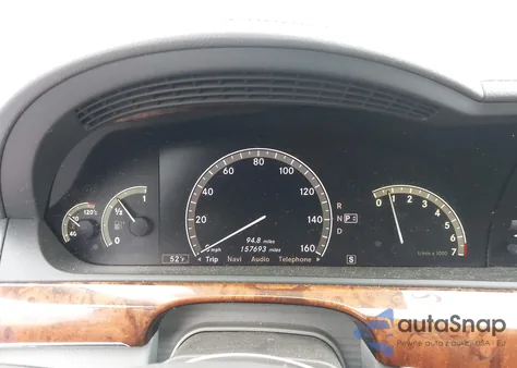 2008 Mercedes-Benz S 550 4Matic z USA, uszkodzony, nr VIN WDDNG86X58A177157